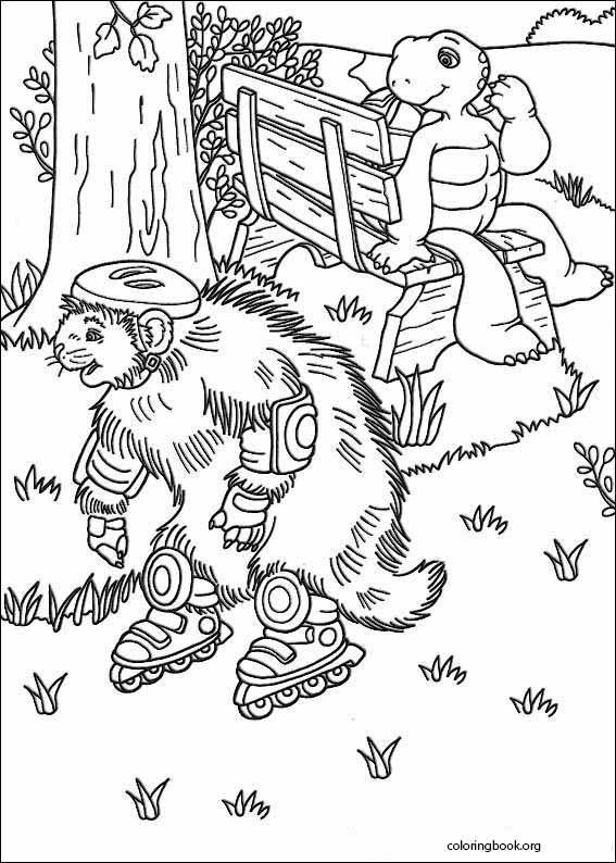 Franklin coloring page (030)