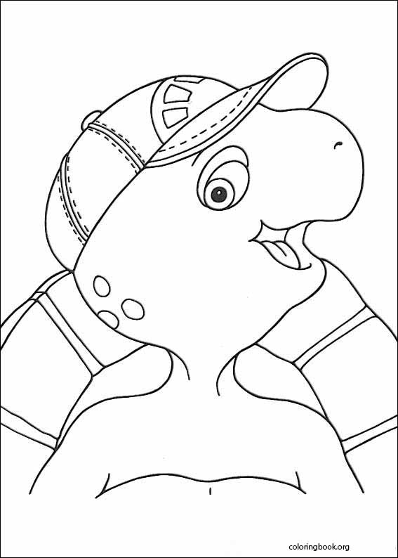 Franklin coloring page (031)