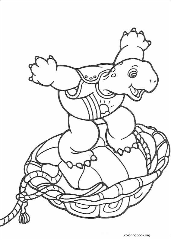 Franklin coloring page (037)