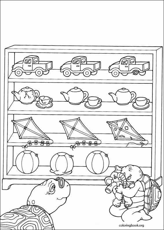 Franklin coloring page (044)