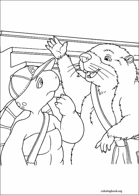 Franklin coloring page (052)