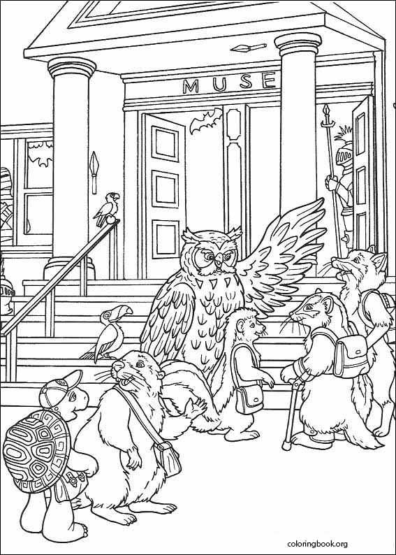 Franklin coloring page (053)