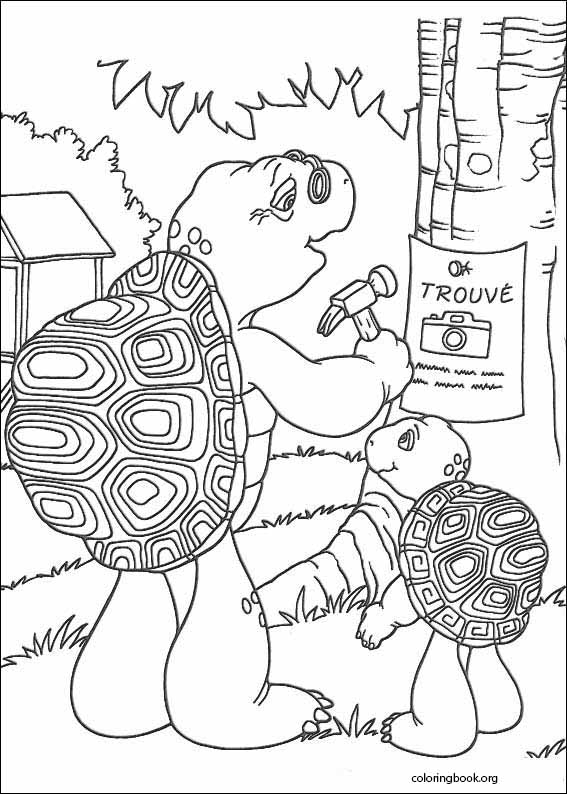 Franklin coloring page (055)