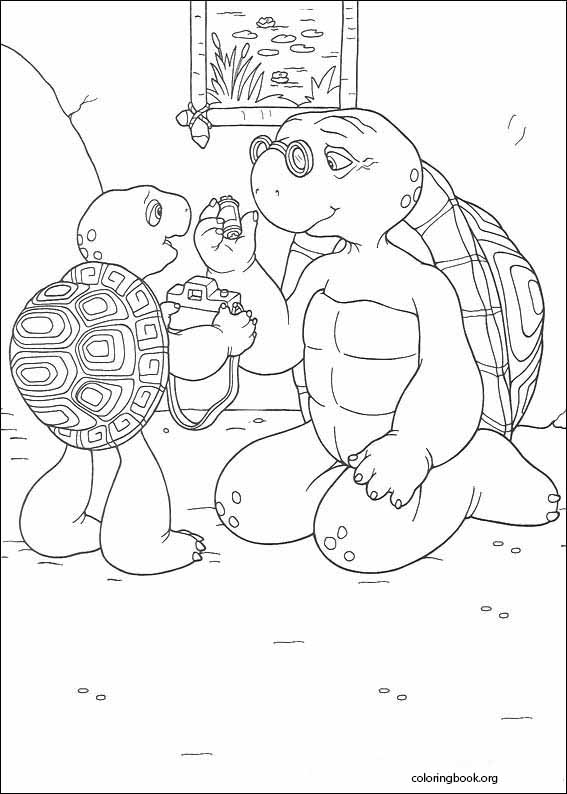 Franklin coloring page (056)