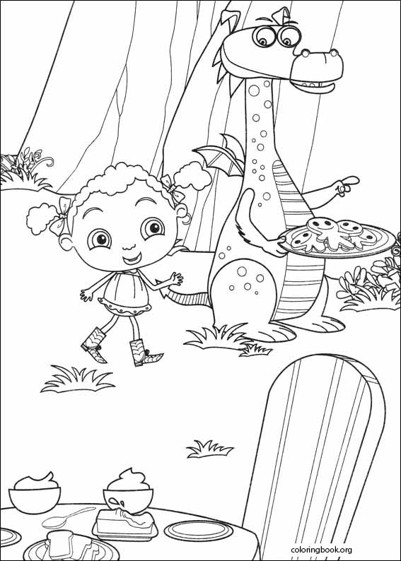 Franny's Feet coloring page (002)