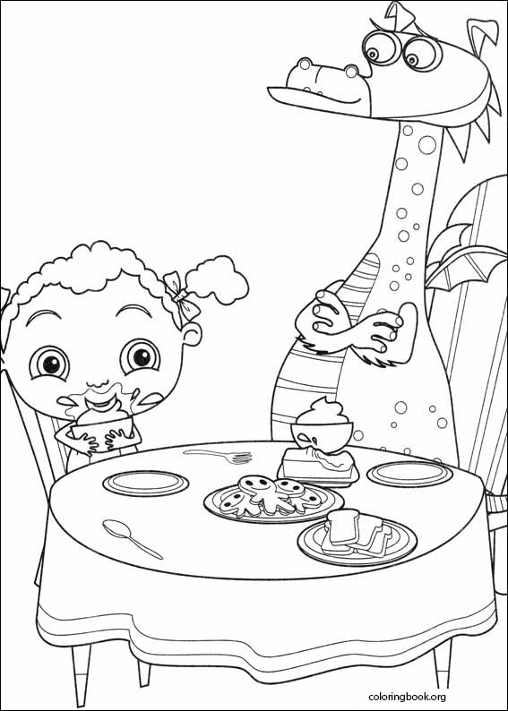 Franny's Feet coloring page (004)