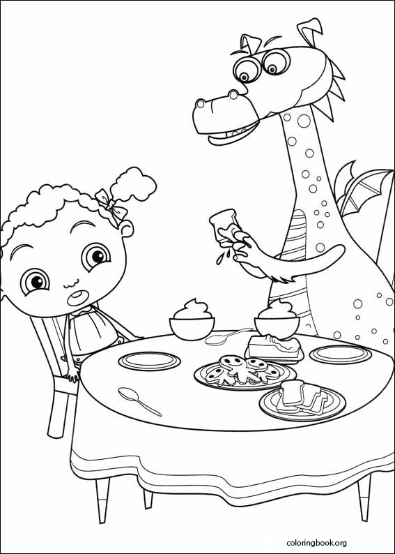 Franny's Feet coloring page (005)