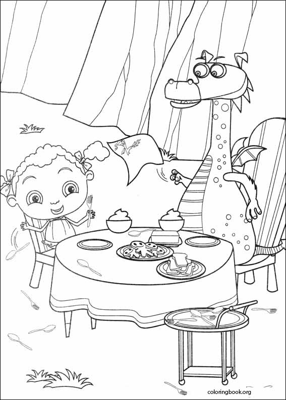 Franny's Feet coloring page (006)