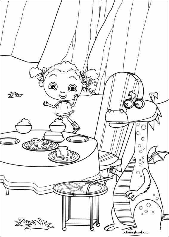 Franny's Feet coloring page (007)
