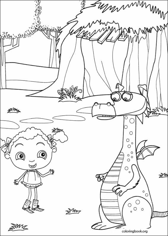 Franny's Feet coloring page (008)