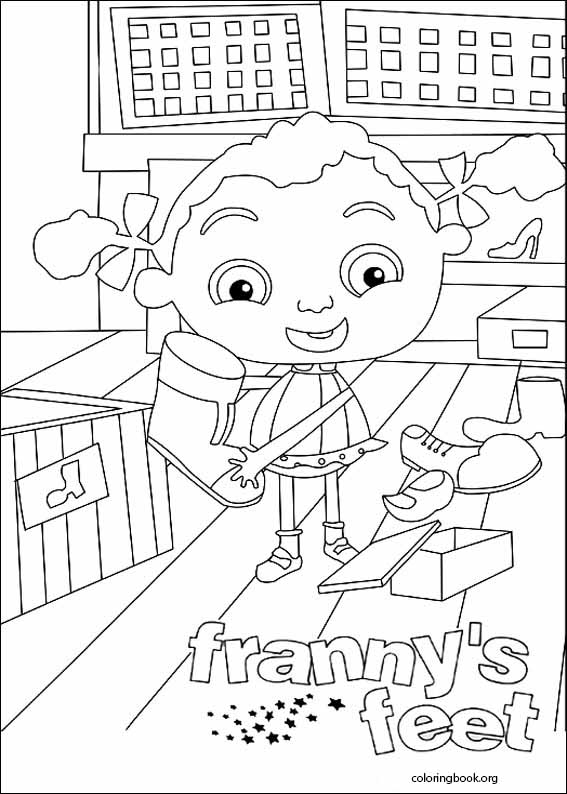 Franny's Feet coloring page (014)