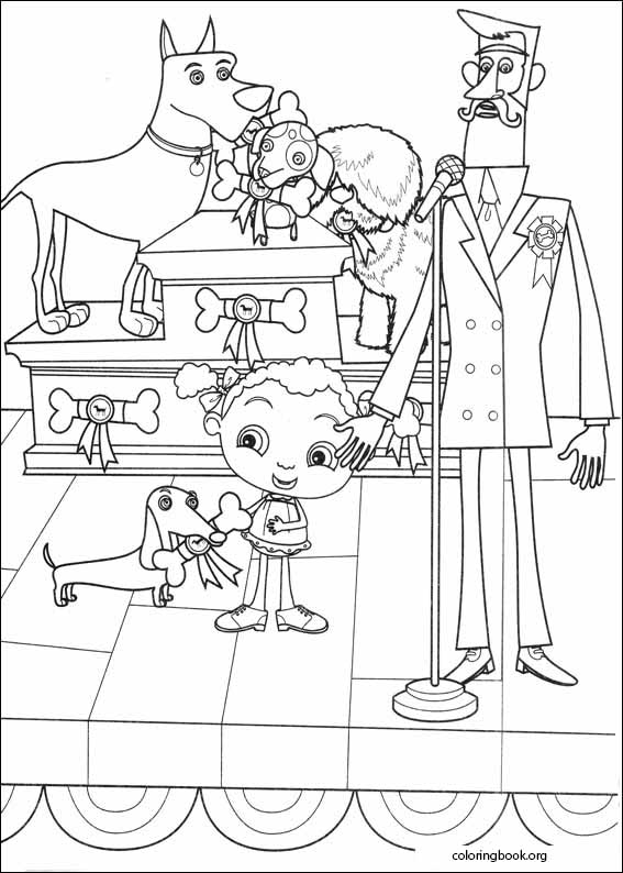 Franny's Feet coloring page (019)