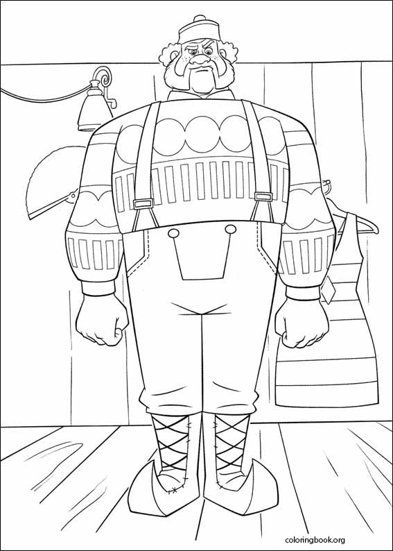 Frozen coloring page (031)