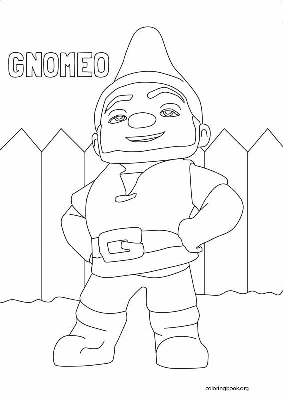 Gnomeo And Juliet coloring page (003)