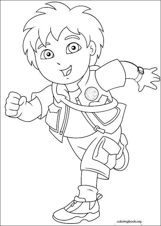 Go, Diego, Go! coloring page (015)
