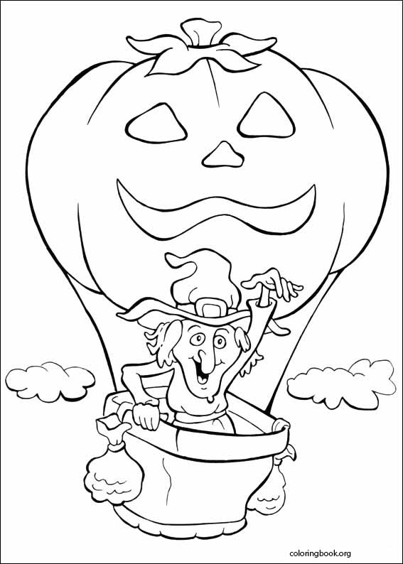 Halloween coloring page (026)