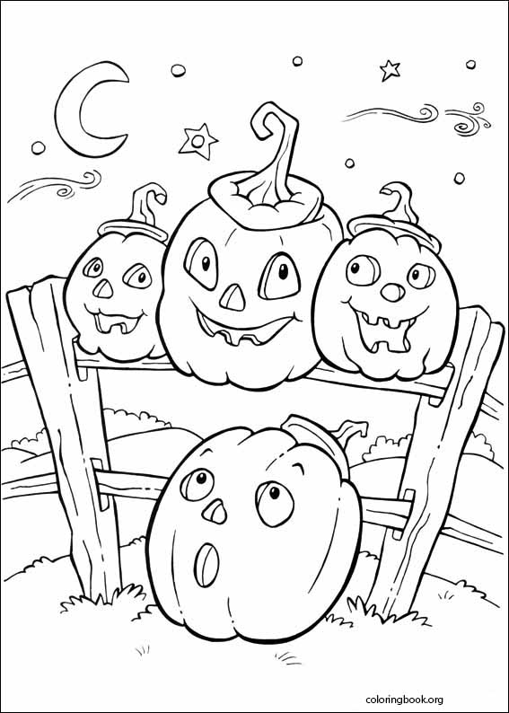 Halloween coloring page (045)
