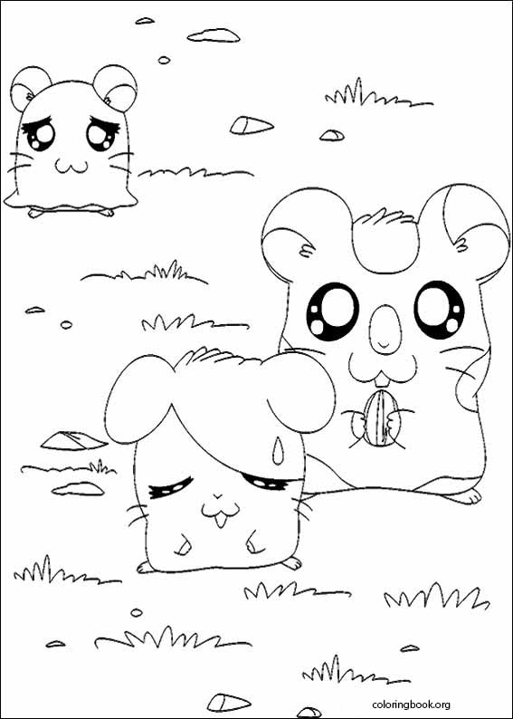 Hamtaro coloring page (005)