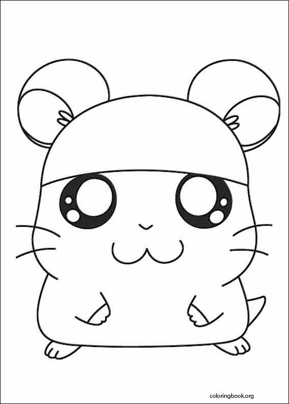 Hamtaro coloring page (020)