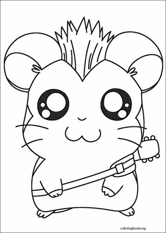 Hamtaro coloring page (024)