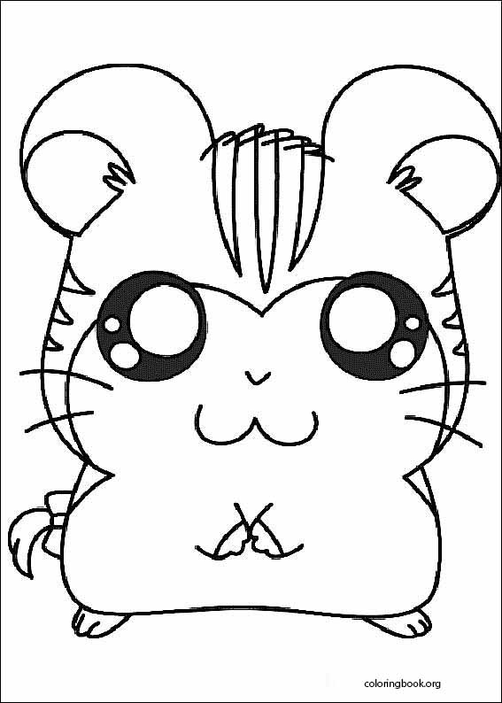 Hamtaro coloring page (030)