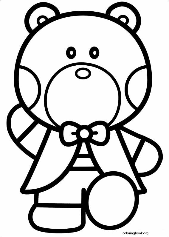 Hello Kitty coloring page (013)