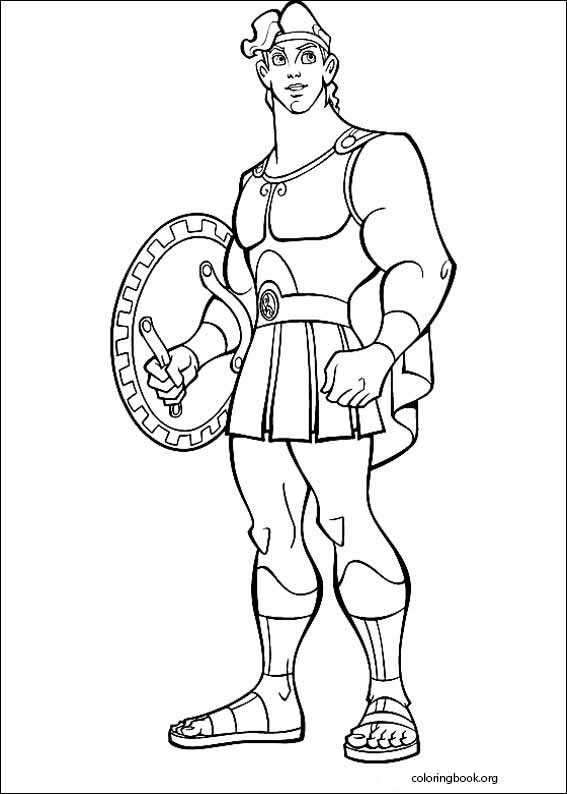 Hercules coloring page (008)