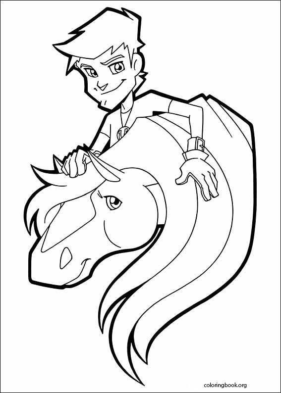 Horseland coloring page (008)