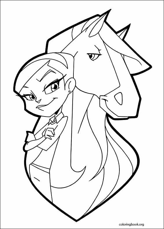 Horseland coloring page (013)