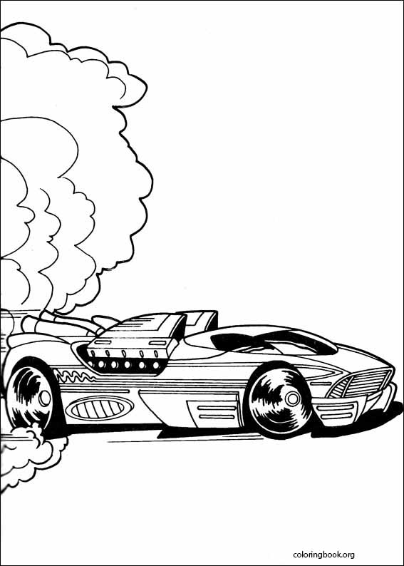 Hot Wheels coloring page (029)