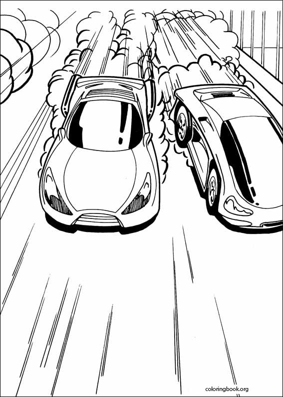 Hot Wheels coloring page (033)
