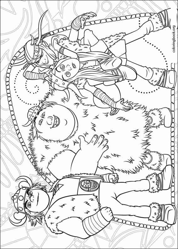 How To Train Your Dragon coloring page (006)
