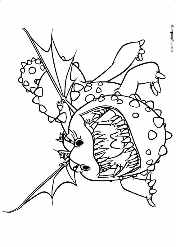 How To Train Your Dragon coloring page (007)