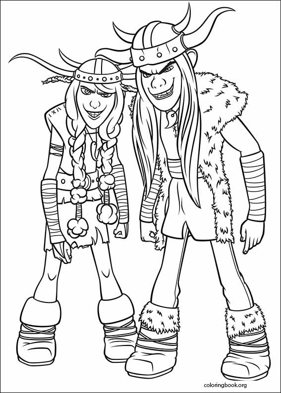 How To Train Your Dragon coloring page (014)