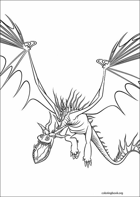 How To Train Your Dragon coloring page (015)