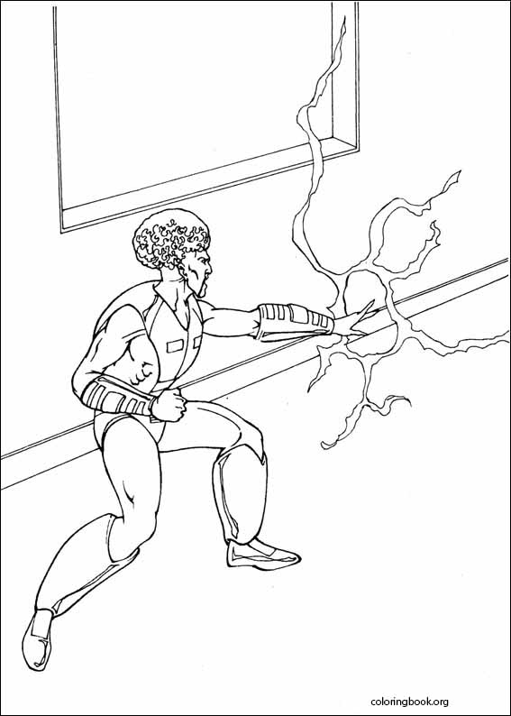 Hulk coloring page (011)