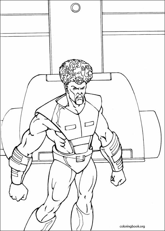 Hulk coloring page (016)