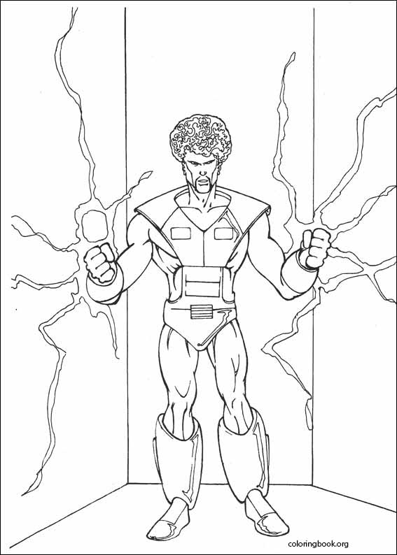 Hulk coloring page (059)