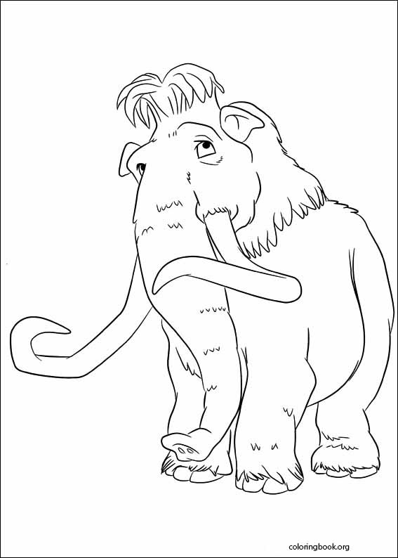 Ice Age : Continental Drift coloring page (003)