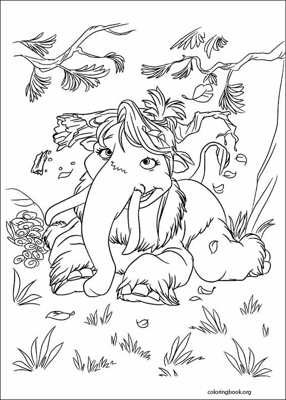 Ice Age : Continental Drift coloring page (009)