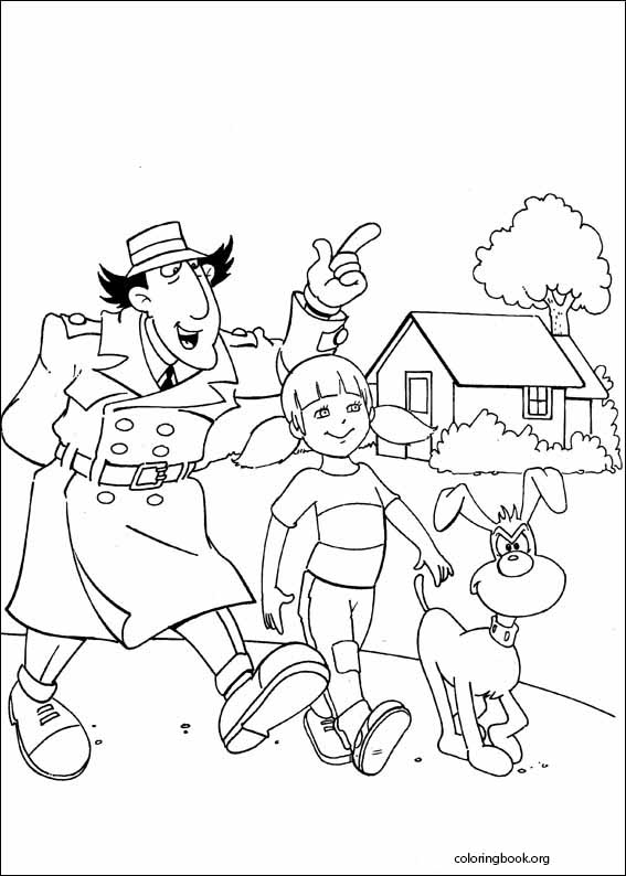 Inspector Gadget coloring page (015)