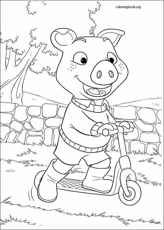 Jakers! The Adventures Of Piggley Winks coloring page (008)