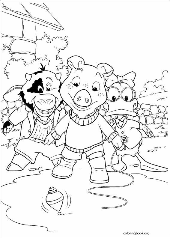 Jakers! The Adventures Of Piggley Winks coloring page (012)