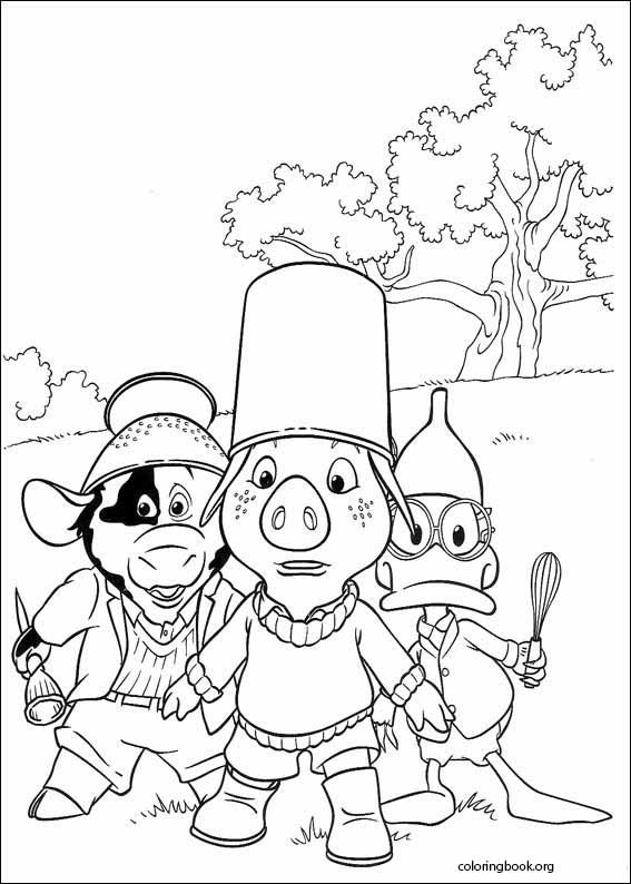 Jakers! The Adventures Of Piggley Winks coloring page (030)