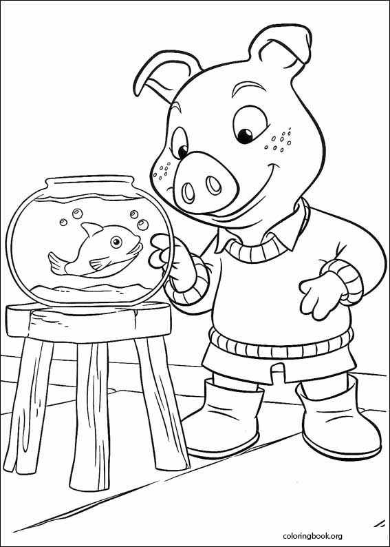 Jakers! The Adventures Of Piggley Winks coloring page (041)