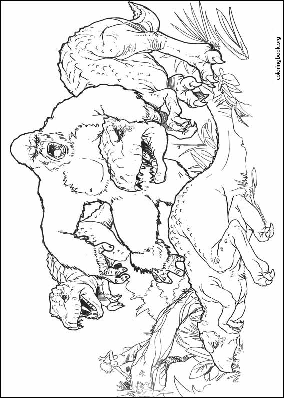 King Kong coloring page (002)