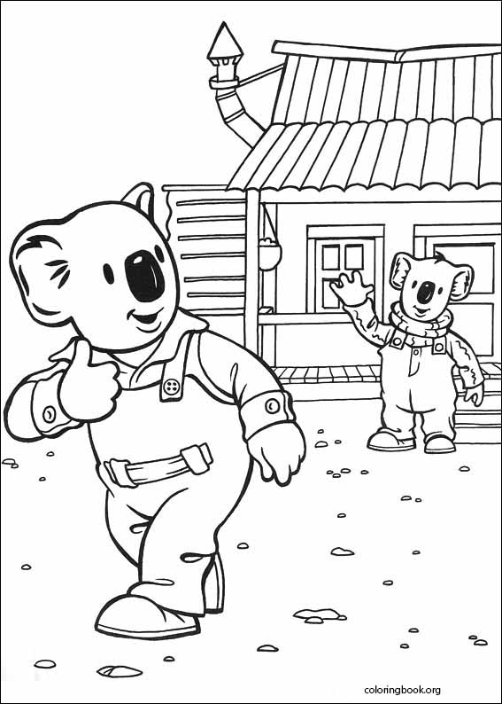 Koala Brothers coloring page (009)