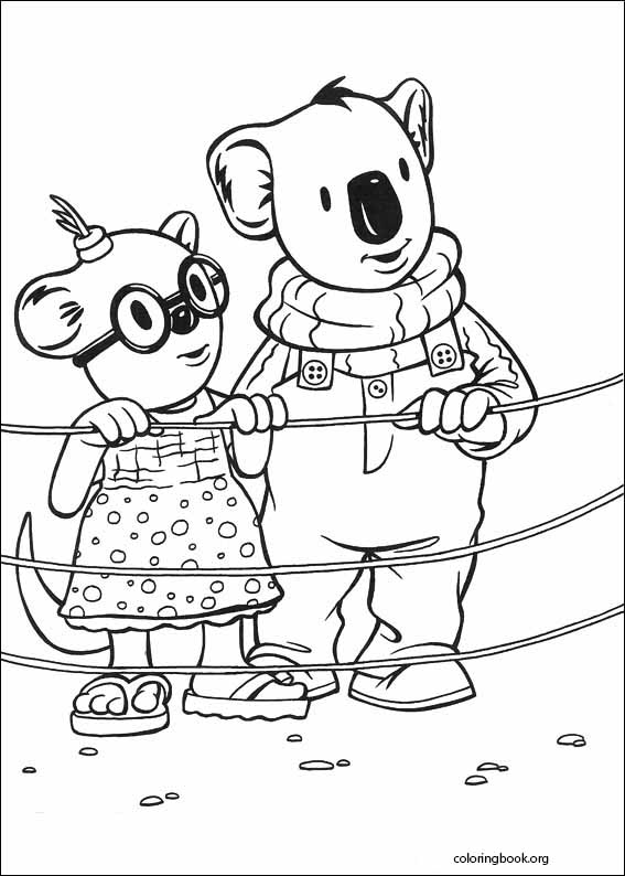 Koala Brothers coloring page (011)
