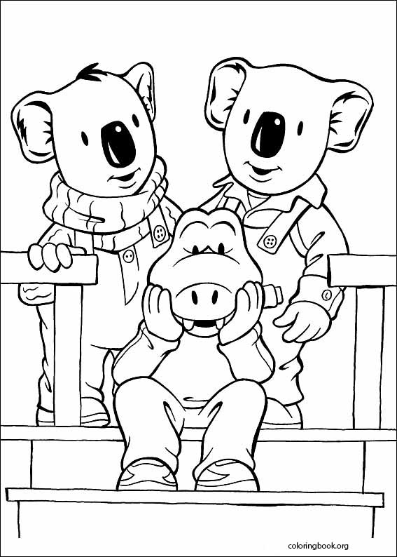 Koala Brothers coloring page (024)