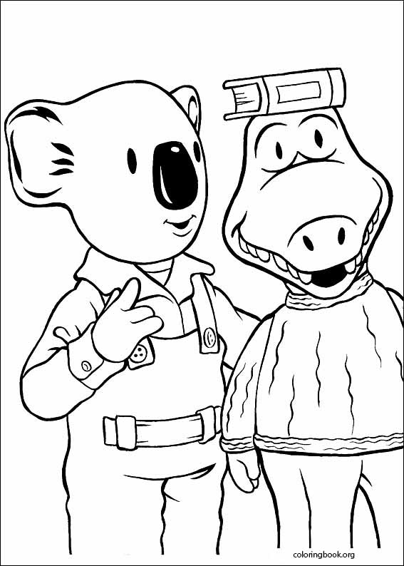 Koala Brothers coloring page (025)